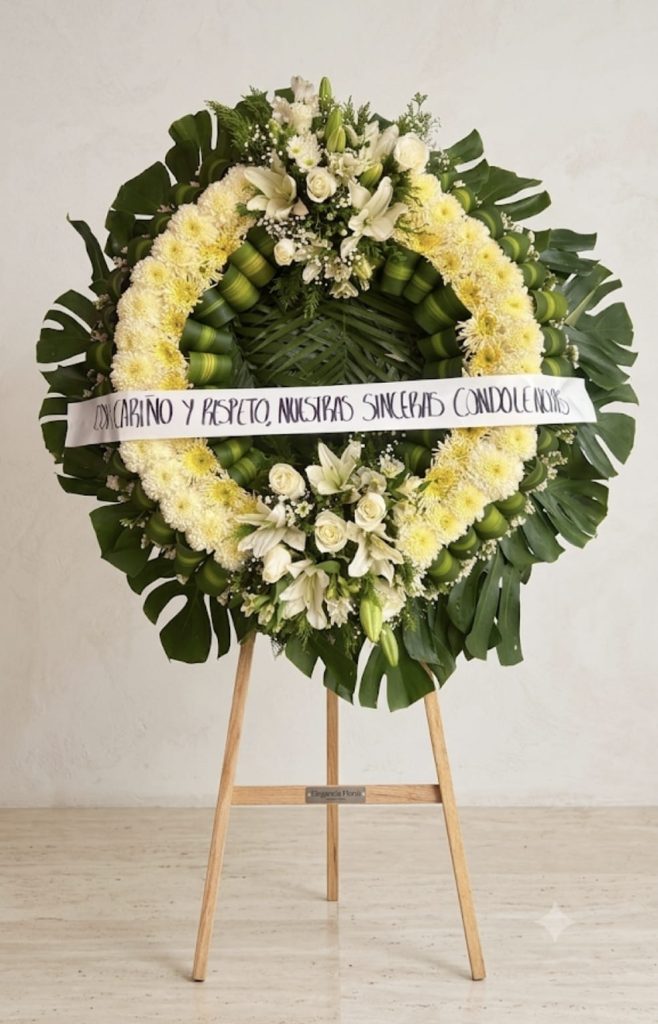 Corona Fúnebre Imperial con envío a domicilio en Guadalajara